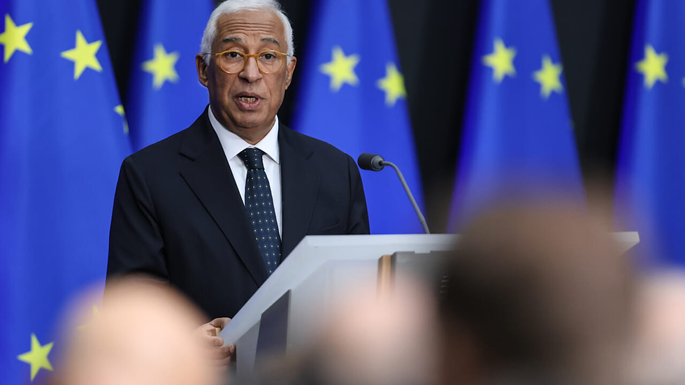 President of the European Council Antonio Costa.
