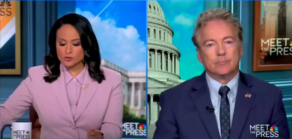Senator Rand Paul with NBC News' Meet the Press