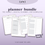 Thumbnail: AUDREY | Minimal Bundle Digital Planner | Monthly, Weekly, Daily, & To-Do List