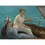 Thumbnail: Impressionist painting of a man and woman in a sailboat on bright blue water under sunlight.