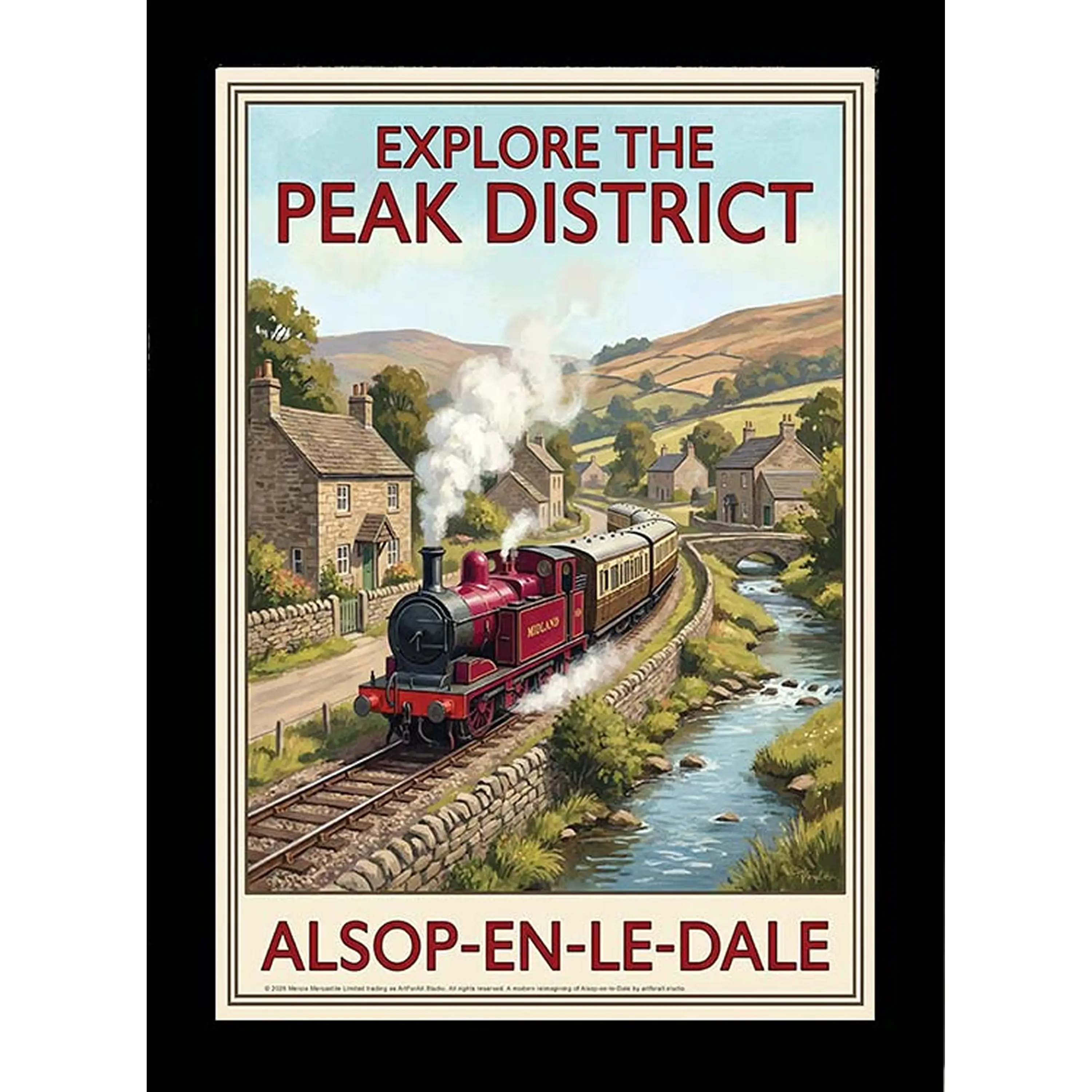 Alsop en le Dale train print
