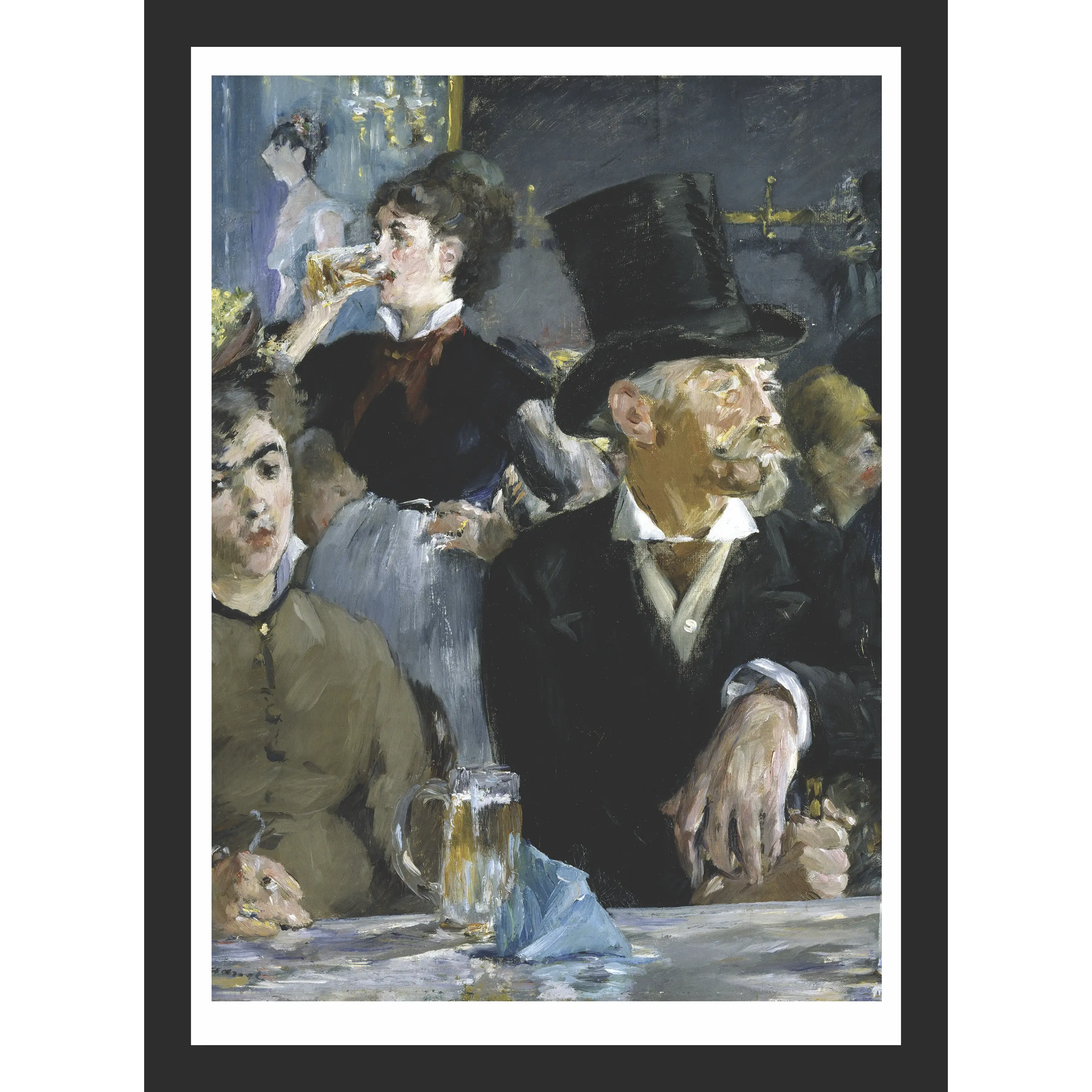 French Cafe scene