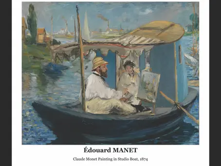 Monet by Manet