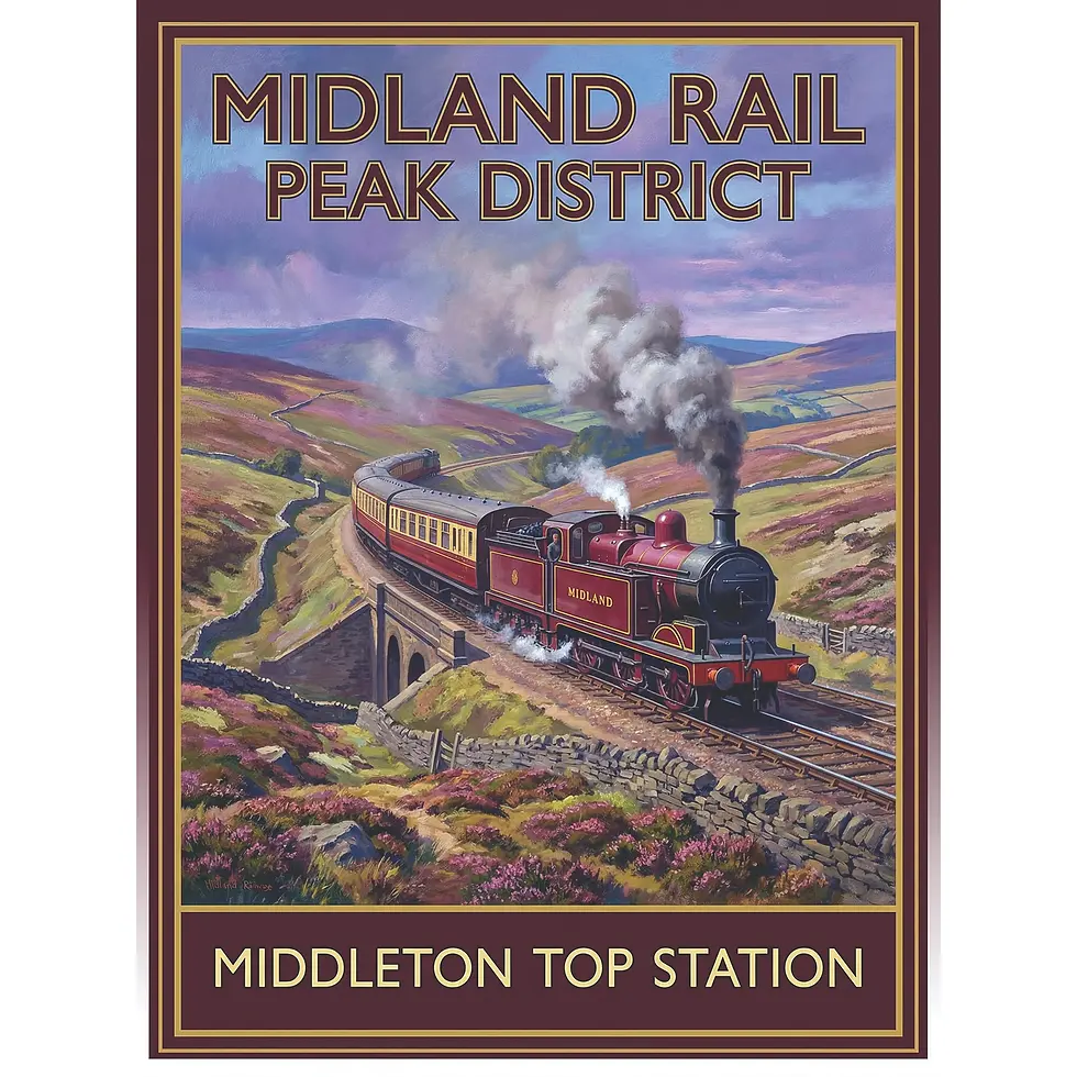 Middleton Top Station print