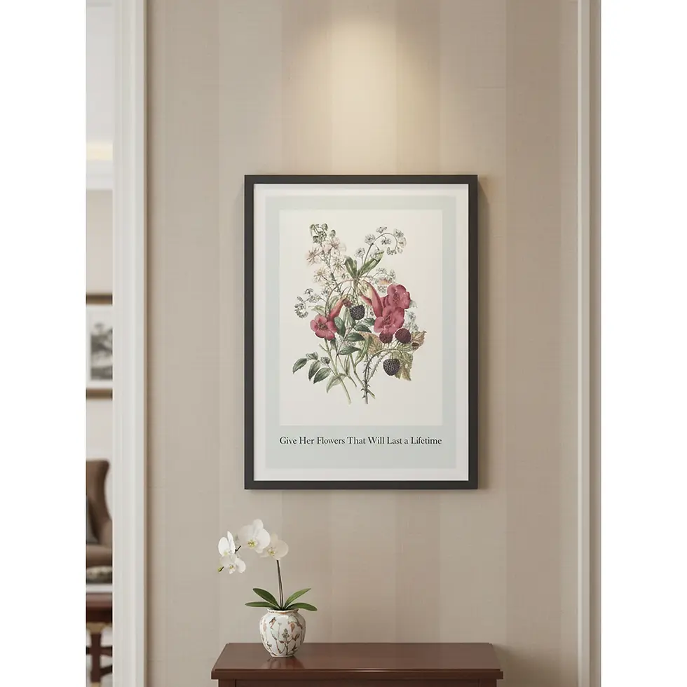 Victoriana botanica bunch of flowers