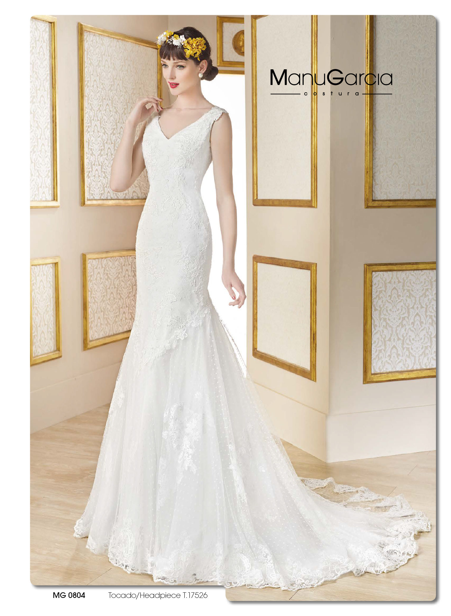 MG0804 - Vestido de Novia- ManuGarcia