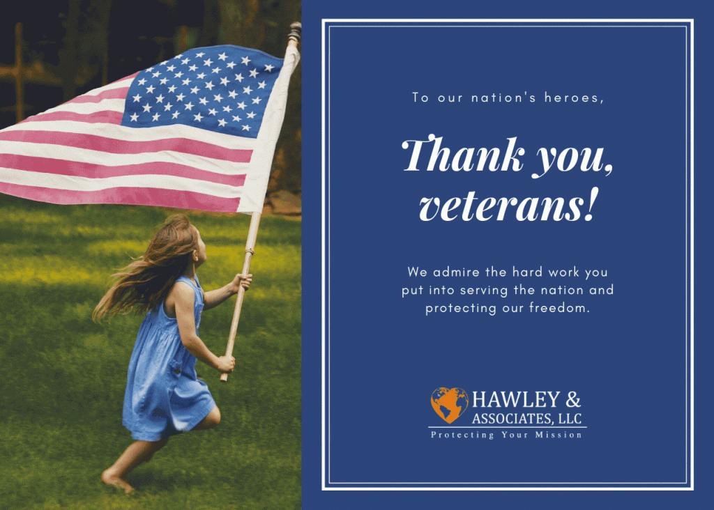 Thank you to our Veterans!