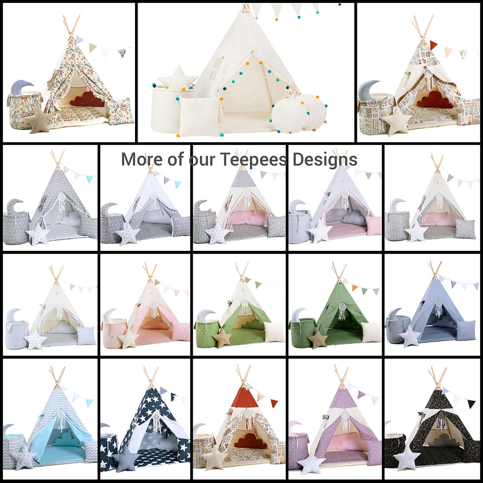 Thumbnail: Kids Teepee - Teddy Bear
