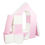 Thumbnail: pastel pink castle building blocks 11 pieces | soft play castle pastel pink colours |