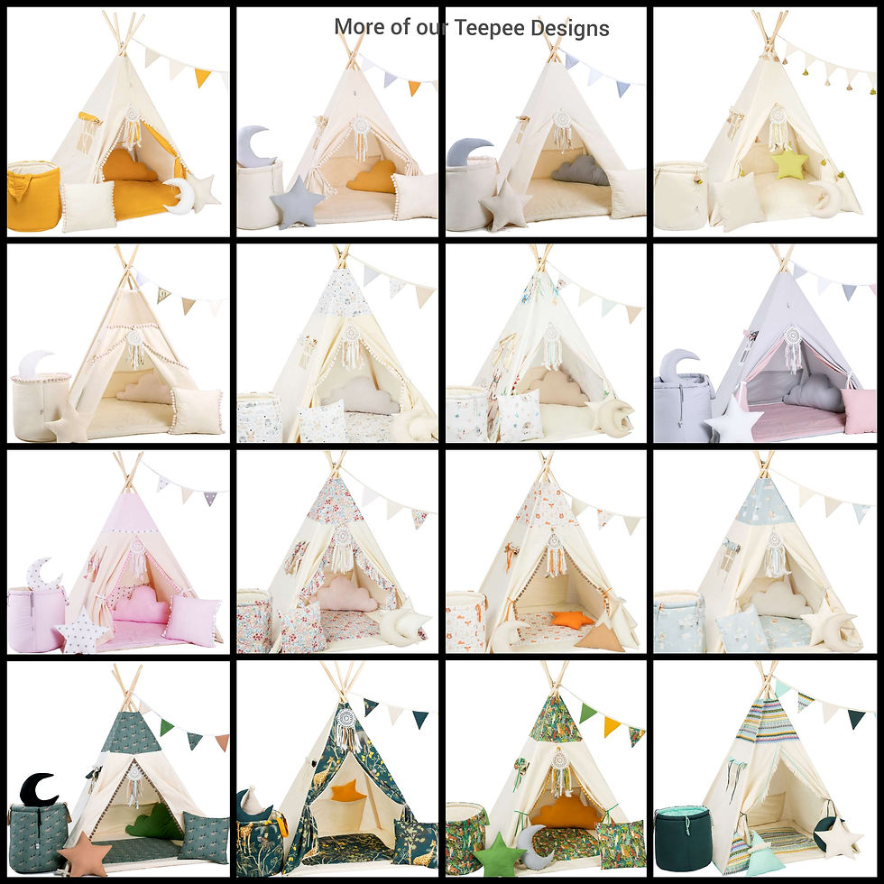 Thumbnail: Kids Teepee Tent - Crocodiles