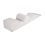 Thumbnail: WHITE BOUCLE Soft Play Blocks 4 Elements Soft Play Set | Foam 4 elements Playset, Boucle White |