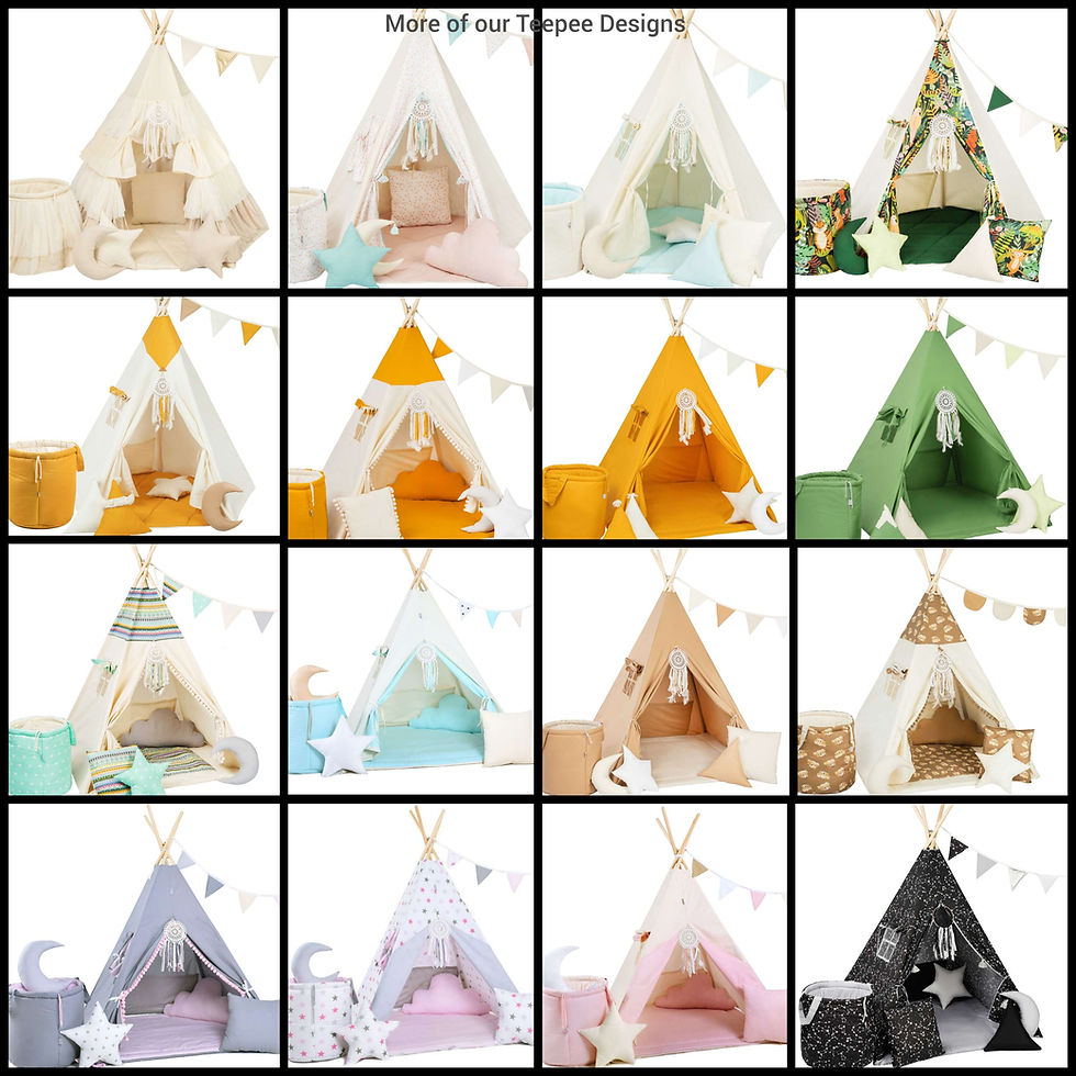 Thumbnail: Kids Teepee Tent - Honeyland