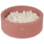 pink boucle ball pit | boucle ball pit | pink boucle ball pit + balls |