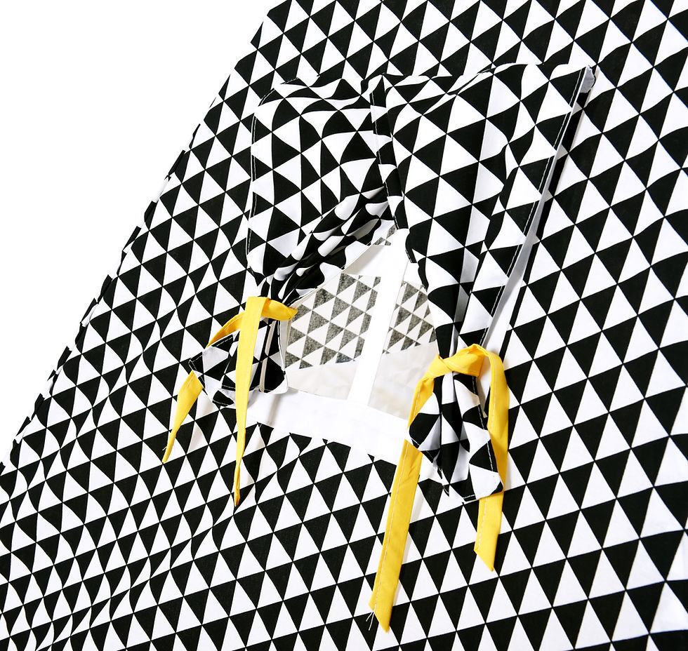 Thumbnail: Kids Teepee Set Yellow Sparkle