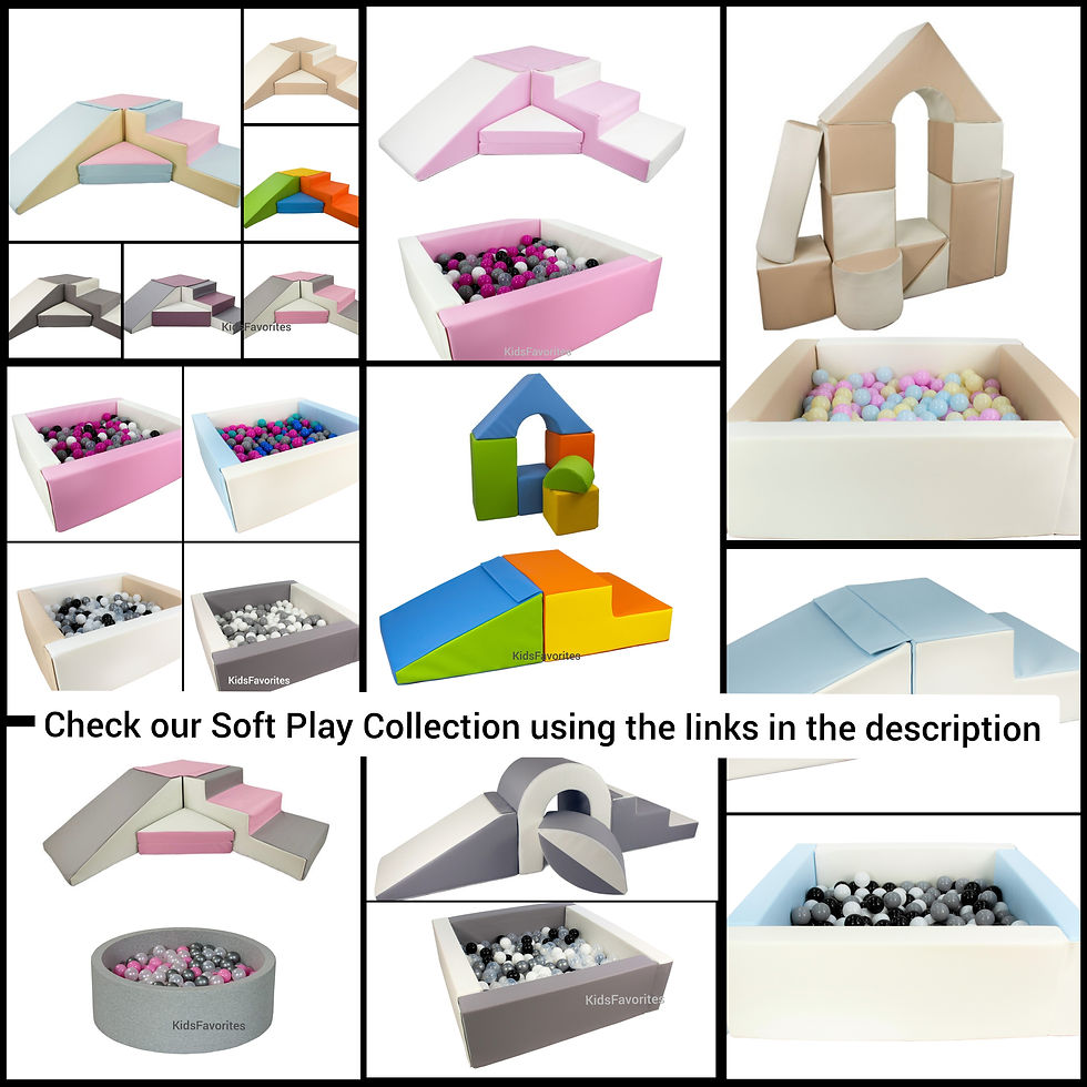 Thumbnail: Mini Step & Slide + Eco Square Ball Pit- 300 Balls