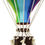 Thumbnail: Super Balloons - Decorative Hot Air Balloon - Rainbow