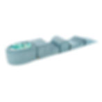 Turquoise Corduroy Foam Playset + Ball Pit | Turquoise Corduroy Soft Play Blocks + Ball Pit |