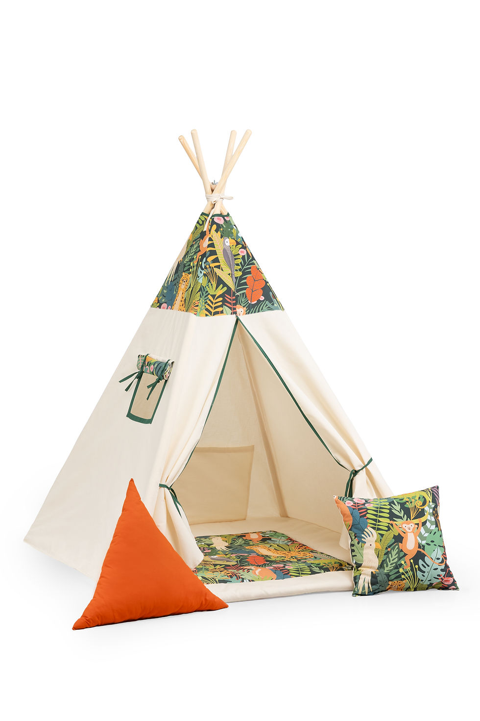 Thumbnail: Jungle Teepee Tent | Teepee Jungle | Kids Teepee | Teepee Tent for Kids | Kids Teepee Tent |
