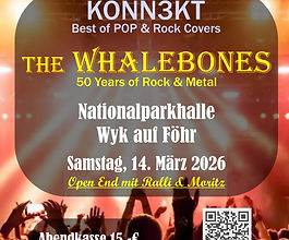 Föhrer Bandnacht: The Whalebones & Konn3kt