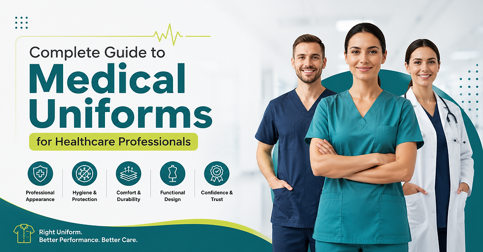 Complete Guide to Medical Uniforms for Healthcare Professionals