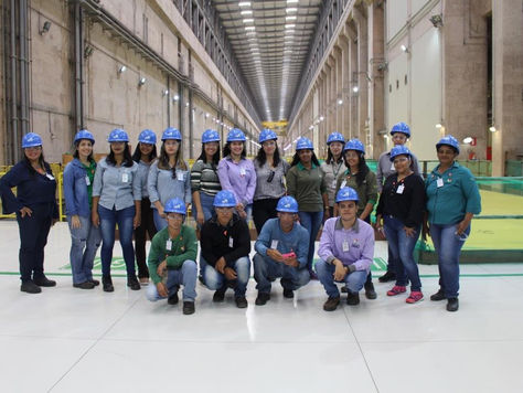 COOPPROJIRAU E OBSERVATÓRIO AMBIENTAL VISITAM UHE JIRAU