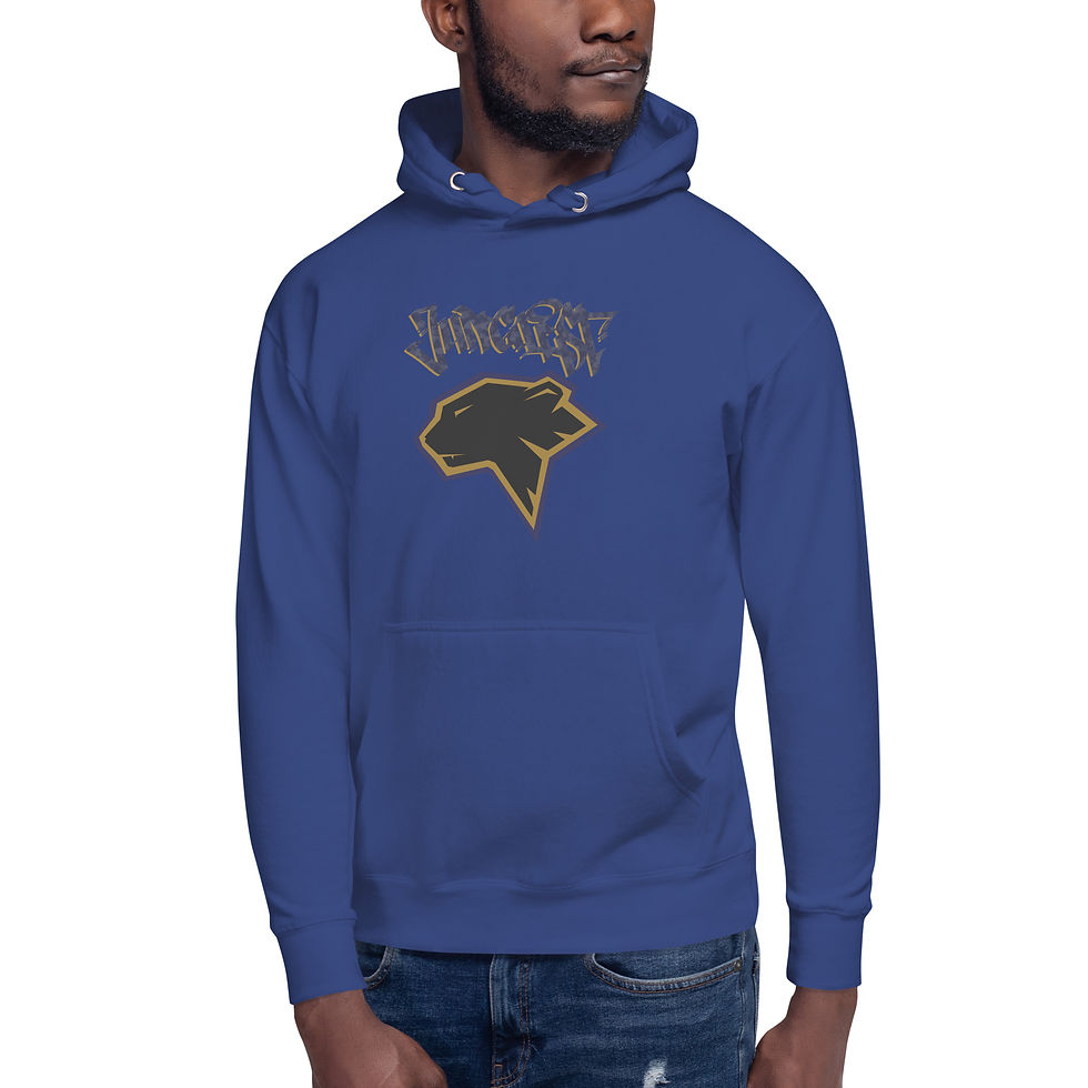 Thumbnail: Junglists Panther Cotton Hoodie: Embrace the Wild Bass