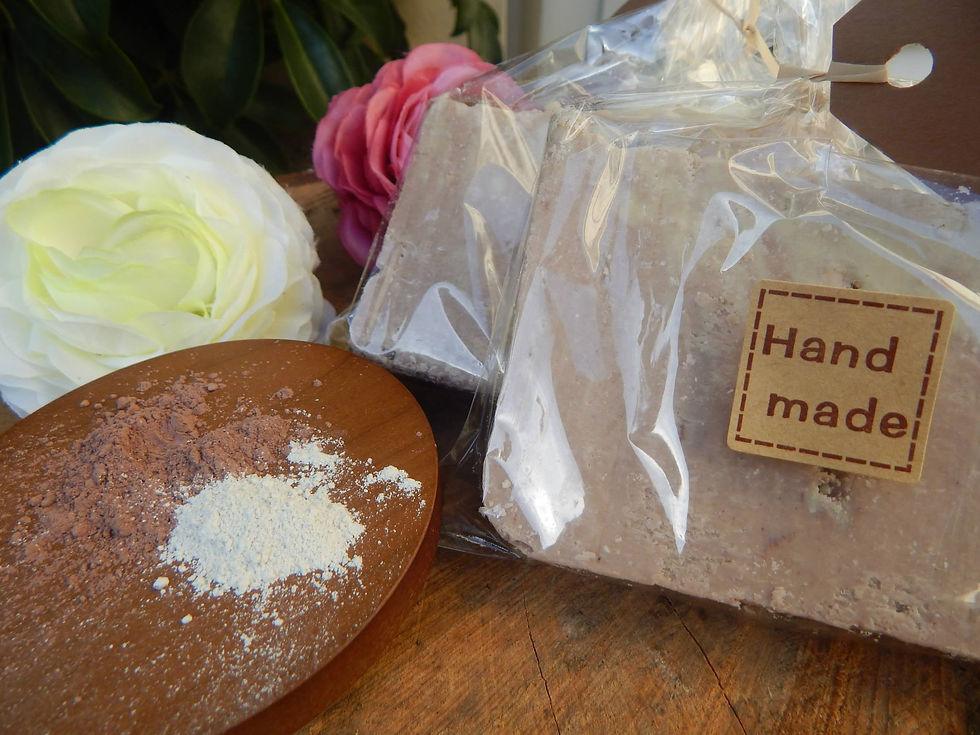 Sabão Natural Esfoliante de Argila B