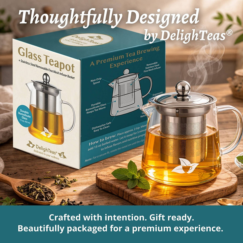 Thumbnail: Premium Glass Teapot with Removable Infuser