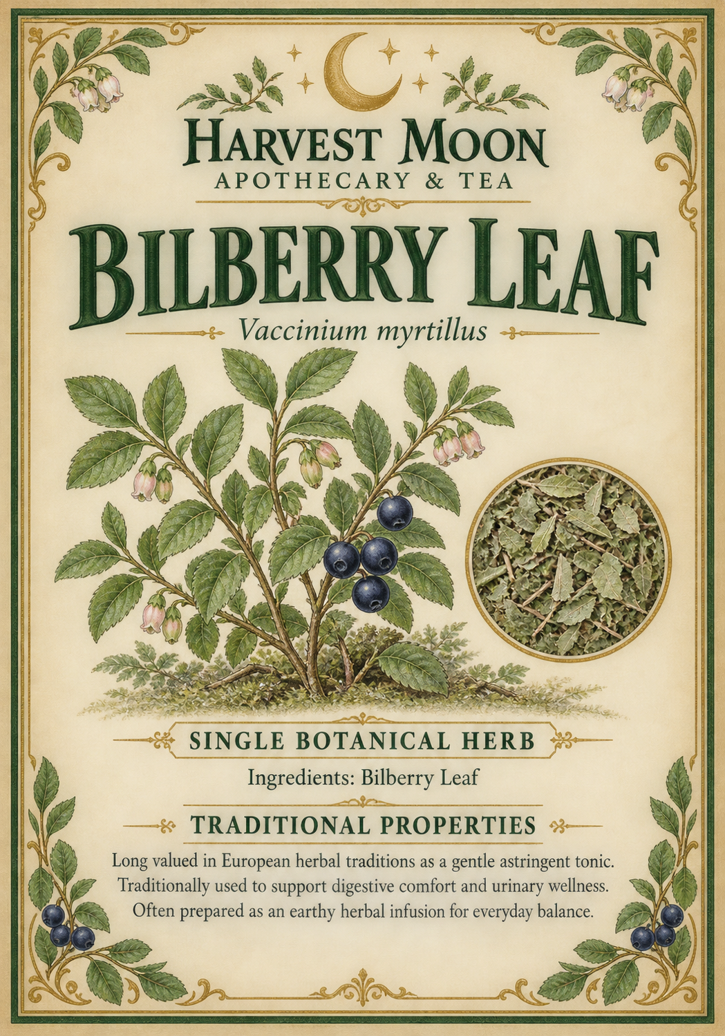 Bilberry Leaf