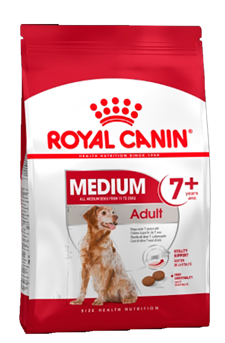 Royal Canin - Medium Adulto7+ 15Kg.