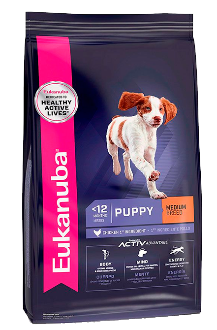 Eukanuba - Puppy Medium 15Kg.