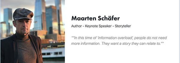 Maarten Schafer - Signitt - Keynote Spea