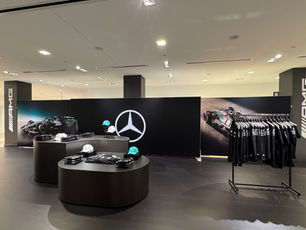 Mercedes-Benz F1 Pop-Up Shop Holt Renfrew