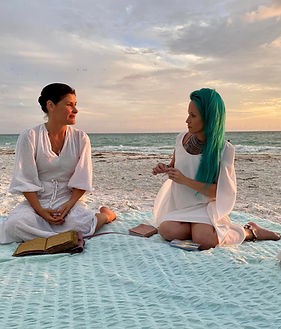 Elizabeth and Steph discuss sovereignty on the beach