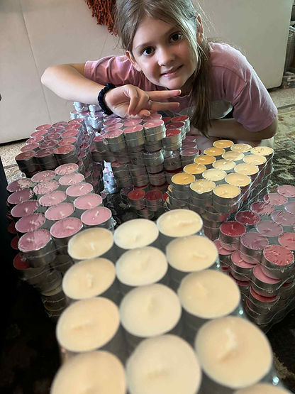 Penelope Rose and thousands of candles to light the way for Sarasota families.