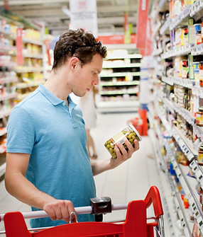 man in supermarket,  grocery store customer.jpg