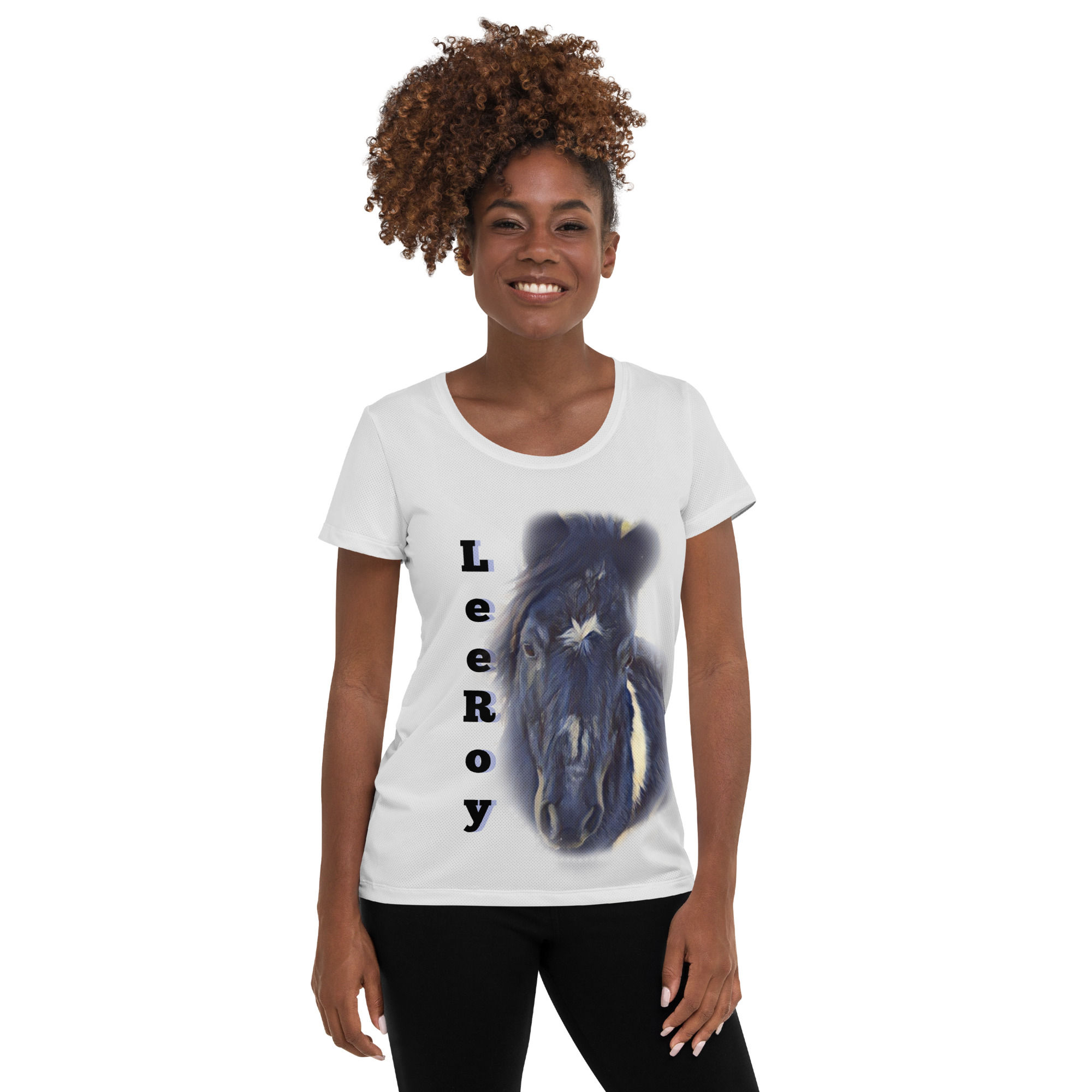 "LeeRoy" Women's Athletic T-shirt