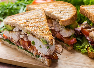 Sandwich at Green Onions a West Kirby Cafe