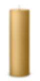 Ester & Erik Ginger Dark Pillar Candle 14-2 - 20cm - Matt - Uk stockist