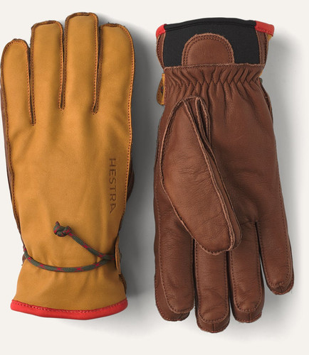 Hestra Wakayama 5 Finger - Cork & Brown