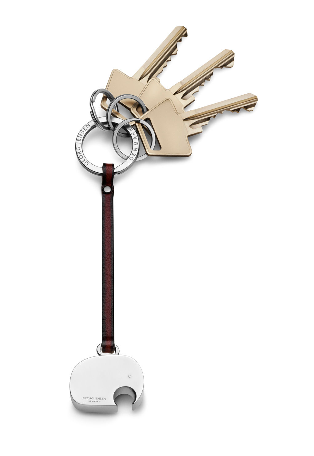 Georg Jensen Elephant Key Ring