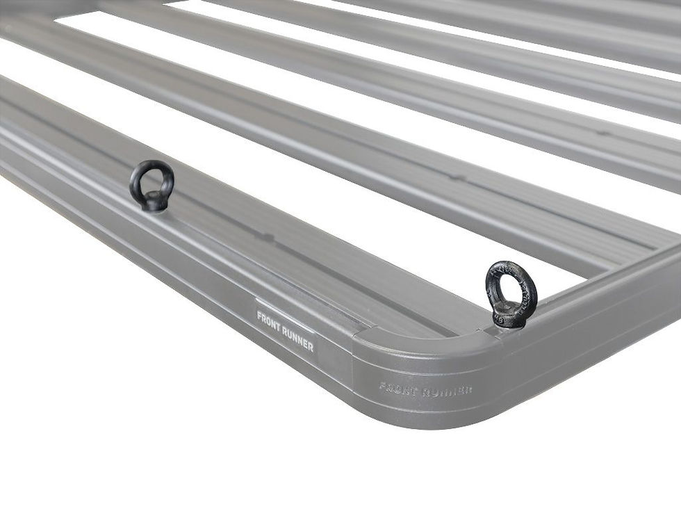 Front Runner - Black Tie Down Rings - Eye Nuts