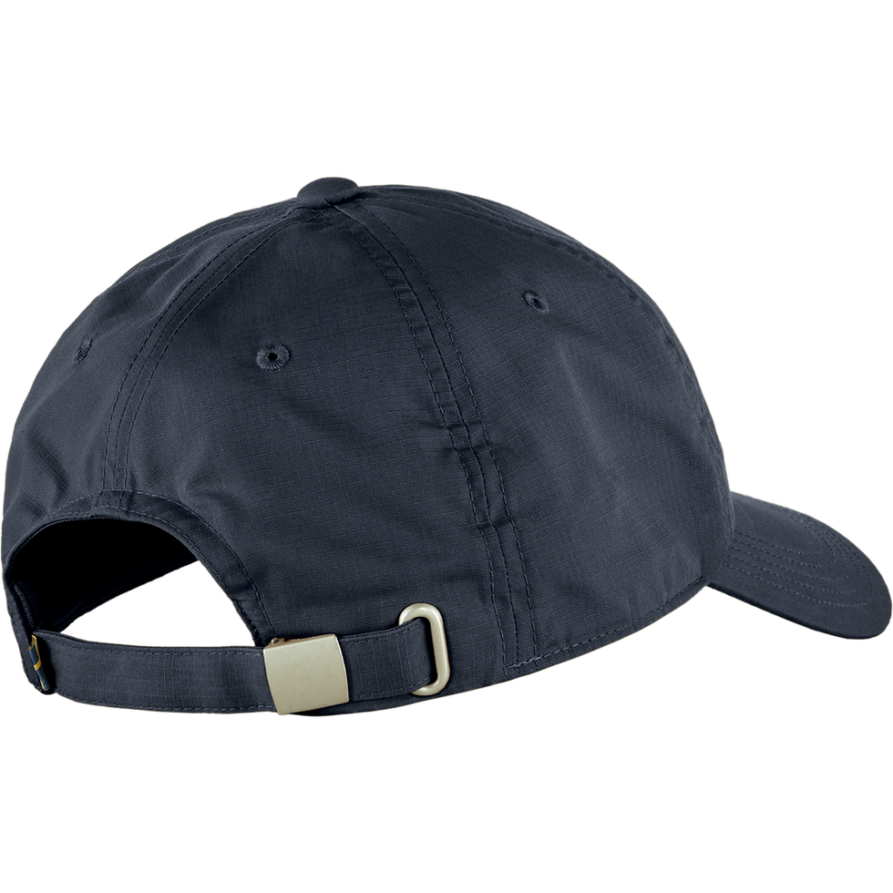 the back of a Fjallraven - Logo Cap - Dark Navy