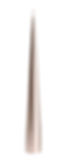 Ester & Erik Champagne Cone Candle - 94 - 48cm - Metallic - Blomster Designs