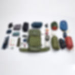 packing a Fjallraven - Kajka X-Latt 45 M/L with lots of gear