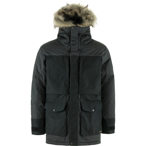 Fjallraven Polar Expedition Parka Mens Iron Grey Black