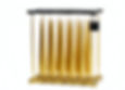 Ester & Erik Gold Cone Candle - 90 - 48cm - Metallic
