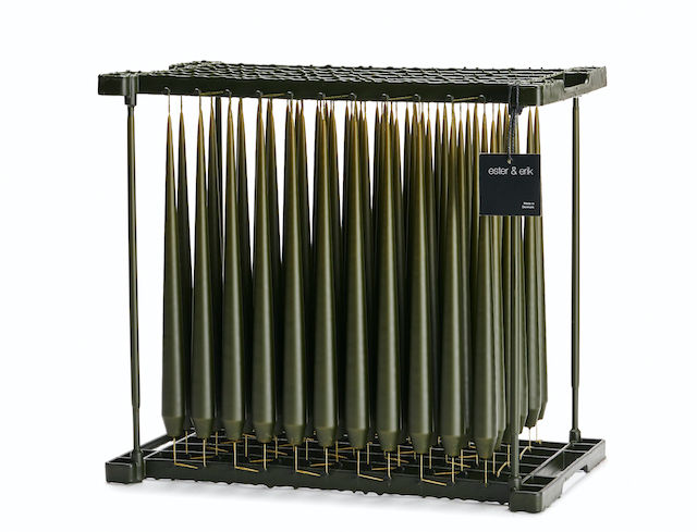 Ester & Erik Deep Forest Taper Candle 63 - 32cm - Matt