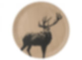 Muurla Nordic Tray - The Deer