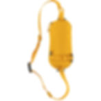 the back of a Fjallraven - Abisko Bottle Pocket - Mustard Yellow